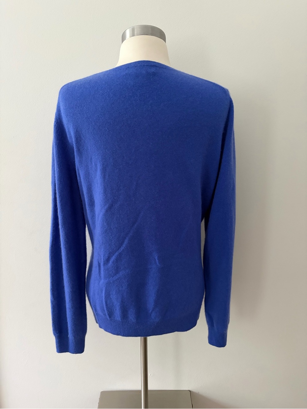 Peck & Peck Cornflower Blue Button-Front Cardigan XL Quiet Luxury - Picture 5 of 7